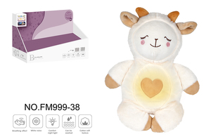 MILI nouveau bébé cadeau respiration en <span class=keywords><strong>peluche</strong></span> point Animal en <span class=keywords><strong>peluche</strong></span> doux <span class=keywords><strong>Peluche</strong></span> bébé sommeil poupée musique confort ours électrique en <span class=keywords><strong>peluche</strong></span> jouet - Product Image 2