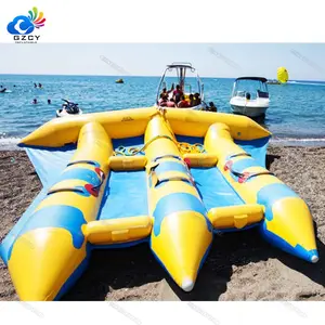 कीमत खेल बेड़ा पानी ट्यूब वयस्कों के लिए Inflatable फ्लाइंग फिश Towable उड़ान डिस्को ट्यूब