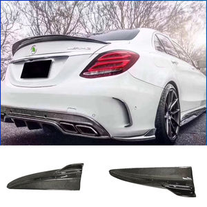 Difusor Trasero de Fibra de Carbono para <span class=keywords><strong>Mercedes</strong></span> Clase C W205 4 Puertas C63 C200 <span class=keywords><strong>C300</strong></span> 2015-2021 - Product Image 1