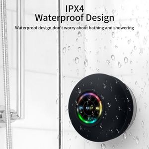 ลำโพงบลูทูธพร้อมไฟ LED แบบกำหนดเองได้  วัสดุซิลิโคนกันน้ำ IPX4  ลำโพงไฟ LED แบบ USB สำหรับงานปาร์ตี้ - Product Image 5