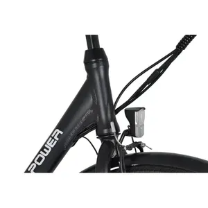 Vélo Électrique Urbain 26 Pouces Économique 250W Moteur Arrière Sans Balais Longue Autonomie Cadre en Aluminium 21 Vitesses 48V Vitesse 25km/h - Product Image 4
