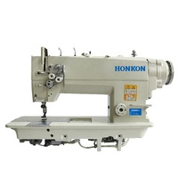 Machine à coudre industrielle HONKON HK-842 à double aiguille à entraînement direct haute vitesse pour tissus courants – Offre spéciale