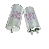 Condensateur de démarrage de compresseur de climatisation CBB65 450VAC 20UF ThinFilm avec inserts personnalisables remplissant les vis inférieures