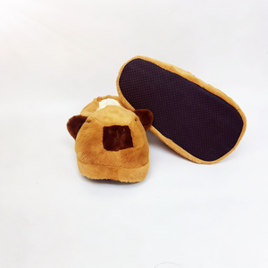 Chaussons d'intérieur en peluche douillets et antidérapants pour femmes et hommes, motif Capybara, pour l'hiver - Product Image 4