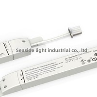 Adaptateur d'alimentation à découpage intégré ultra-mince 100-240V pour caissons lumineux LED avec garantie de 3 ans et efficacité de 90%