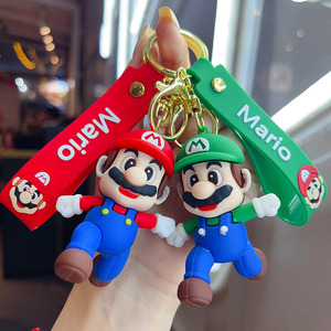 Llaveros Personalizados Promocionales de PVC con Figura 3D de <span class=keywords><strong>Mario</strong></span> Bros, Lindos Regalos para Niños - Product Image 6