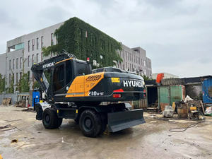 Excavatrice Hyundai 210w-9 d'occasion Corée, Excavatrice fiable Performance de type chenille, Moteur à noyau à vendre à Shanghai en Chine stock disponible - Product Image 3