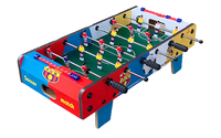 LANDER-MAN Mini Table de Football en Bois Personnalisée Jeu de Football Jeux de Football Cadeau pour Enfants