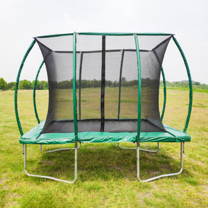 Fabricants de trampolines carrés rectangulaires pour enfants, prix de vente en gros de grands trampolines d'extérieur bon marché pour enfants - Product Image 2
