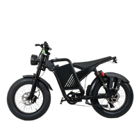Vélo électrique à batterie au lithium avec pneus à vide de 20 pouces, frein à disque avant et arrière, pour la montagne et les terrains accidentés