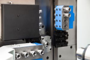 Công nghệ Nhật Bản vừa làm nhiệm vụ tự động swiss-loại máy tiện CNC trục chính kép 5 trục với đôi cọc - Product Image 6