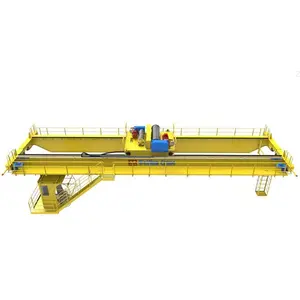 Insulation Eot Motor Drive Double Girder Beam Overhead Insulated Hook Bridge Crane