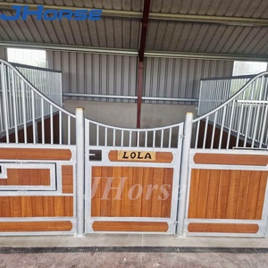Portes d'écurie en bois de bambou pour chevaux d'étable d'intérieur de luxe européen pas cher Australie pour granges à chevaux - Product Image 3