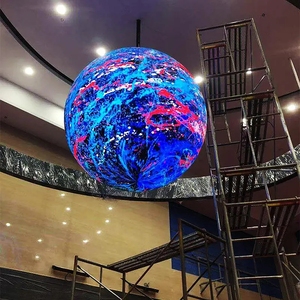 Pantalla LED Esférica Creativa <span class=keywords><strong>de</strong></span> Alta Gama Personalizada con Visualización <span class=keywords><strong>de</strong></span> 360 Grados P2.5-P4 para Interiores/Exteriores, Centros Comerciales y Tiendas Minoristas - Product Image 3