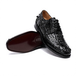 Zapatos de Cuero para Hombre, Modernos, de Cuero Genuino, con Suela Gruesa, Antideslizantes, Casuales, Formales, para el Trabajo - Product Image 1