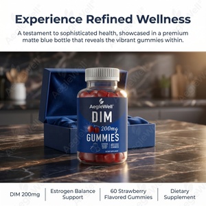 Private Label DIM Gummies Hormone Balance Gummies pour le SPM, la ménopause, l'hormone et plus l'équilibre des œstrogènes - Product Image 4