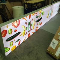 Bannière personnalisée UVISION en PVC, PET et autocollant pour enseignes lumineuses, impression couleur pour la publicité intérieure et extérieure