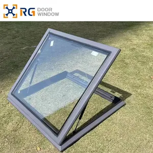 RG Top-hung Window Skylights Aluminium Glass Self Flashing Awaken Skylight Window Commercial Residential