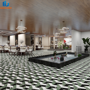 Vente flash : carrelage en porcelaine effet marbre géométrique 3D poli 800x800 mm pour sols commerciaux - Product Image 2