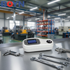 Réfractomètres numériques portables BN-WZB-F, réfractomètre manuel étanche avec écran couleur - Product Image 4