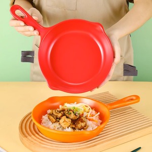 Plato de melamina creativo para hot pot picante, imitación porcelana, con asa, para mezclar fideos, carne a la parrilla, arroz, uso comercial - Product Image 2