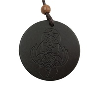 Collier avec ailes et pendentif en pierre énergétique, objet Original de haute qualité style Quantum scientifique, au prix bas,