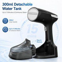 Nouveau design d'usine, fer à vapeur électrique 1600W, machine à repasser les vêtements portable, fer à vapeur à main avec réservoir d'eau