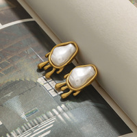 Dernière Offre Spéciale Nouveau Modèle Design De Mode De Base Polyvalent Personnalité Élégant Boucle D'oreille Conçu Pour Les Femmes