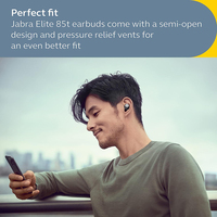 Usine Original Jabra Elite 85t True Wireless Bluetooth Earbuds Advanced Active Noise Cancelling Earphone avec Mic