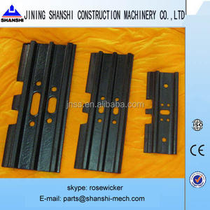 500 600 700 PC120 PC130 PC150 PC180 <span class=keywords><strong>Triple</strong></span> <span class=keywords><strong>Grouser</strong></span> ติดตามแผ่นรองเท้าแผ่นเหล็กกว้าง PC200มม. PC210มม. PC220มม. สำหรับโคมัตสุ - Product Image 5