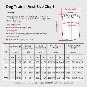 働く犬のトレーニングのための戦術的なベスト | MOLLEシステム付き600Dポリエスターハンドラーギア | 耐摩耗性卸売バルクオーダー - Product Image 2
