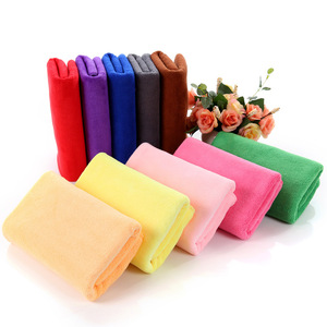 Toallas de secado de cabello Jin Ao 35x75cm, toallas de fibra suave para uso en salones de belleza - Product Image 1