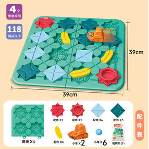 <span class=keywords><strong>Labyrinthe</strong></span> <span class=keywords><strong>de</strong></span> construction routière transfrontalière Éducation précoce des enfants Pensée logique Formation Piste Pull Back Chariot élévateur <span class=keywords><strong>Jeu</strong></span> <span class=keywords><strong>de</strong></span> société - Product Image 6