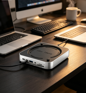 Station d'accueil USB-C 11 en 1 avec ports USB 2.0, PD 100W, USB 3.1 10 Gbps, Micro SD pour <span class=keywords><strong>Mac</strong></span> <span class=keywords><strong>Mini</strong></span> en stock - Product Image 3