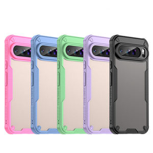 <span class=keywords><strong>Google</strong></span> Pixel 9 Pixel9 Pro XL 8 Pro 8A 6 Pro 6 Bumper Case-Frosted Hard Back Cover Funda antideslizante para teléfono móvil con sensación de piel - Product Image 1