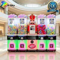 MSKY Carnival Capsule d'intérieur amusant 4-8 blocs de jeu d'arcade pour distributeur automatique d'amusement familial à pièces en anglais