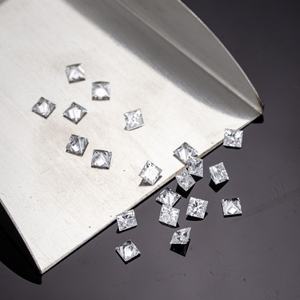 Diamantes Cultivados en Laboratorio Sueltos, Corte Princesa, Tamaño Melee, DEF VS, 1.5x1.5mm~2.5x2.5mm, Venta al Por Mayor - Product Image 3