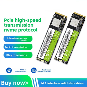 قرص صلب داخلي M2 NVME NGFF بسعات 128/256/512/1 تيرابايت لأجهزة الكمبيوتر المكتبية، PCIe 30 40 بسرعة قراءة 530 ميجابايت/ثانية - Product Image 3