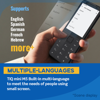 سعر الجملة لجهاز TIQ Mini M5 النسخة الأمريكية |   هاتف ذكي بنظام أندرويد 13، يدعم شريحتي اتصال 4G، هاتف بأزرار بسعة 32 جيجابايت