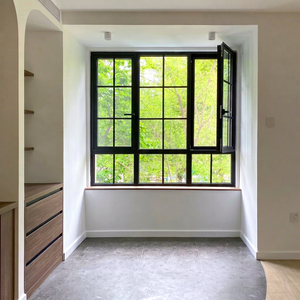 Ventanas de Arco Personalizadas, Doble Acristalamiento, Insonorizadas, Perfil de Aluminio, Puertas y Ventanas de Aleación de Aluminio para Casa - Product Image 1