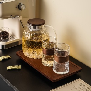 Vente en gros de théières créatives haut de gamme pour la maison, bouilloires à eau froide et ensemble de tasses à eau en verre résistant à la chaleur - Product Image 4