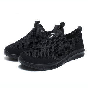 Chaussures de sport pour hommes grande taille, respirantes, avec empeigne en maille et semelle légère en EVA, idéales pour la marche printemps-été – Vente en gros - Product Image 2
