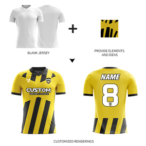 Vente en Gros Maillot de Football Original Pas Cher Haute Qualité Broderie Maillot Personnalisé Vierge Maillots de Football Kits d'Entraînement Sportifs WS067 - Product Image 2