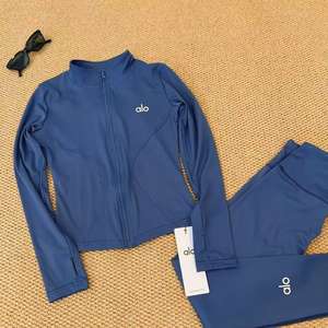 <span class=keywords><strong>Conjunto</strong></span> Deportivo <span class=keywords><strong>Alo</strong></span> <span class=keywords><strong>Yoga</strong></span> Personalizado para Mujer, <span class=keywords><strong>Conjunto</strong></span> Deportivo de Talla Grande con Soporte Alto, Ropa de Gimnasio Lulu, Chaqueta - Product Image 5