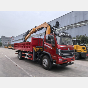 מנוף זרוע מפרקית רב תכליתי המותקן על משאית, עם גרפל לגרוטאות ופסולת - Product Image 3