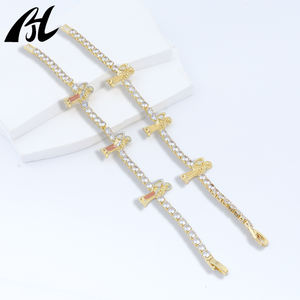 गुडालुपे हीरे के कंगन की C-679 कुंवारी, तामचीनी आकर्षण सोने के शानदार गहने, क्रॉस-बॉर्डर सप्लाई - Product Image 2