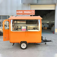 Tricycle alimenté à l'énergie solaire pour la vente de nourriture |   Kiosque à limonade mobile |   Kiosque alimentaire à pousser à la main