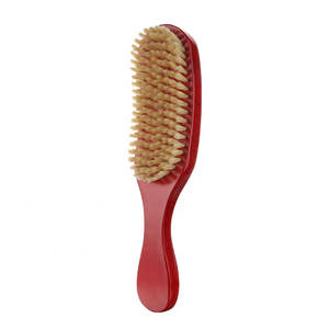 Cepillo de barbero YUNTESI con mango de madera y cerdas de jabalí para afeitar, cuello y barba - 24*5.5cm, logotipo personalizado, práctico y portátil - Product Image 6