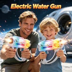 Prodotti di Tendenza: Pistola ad Acqua Elettrica Aurora Pulse Rainbow Pineapple, Grande Capacità, Colorata, Giocattolo Spruzzatore per Bambini e Adulti - Product Image 1