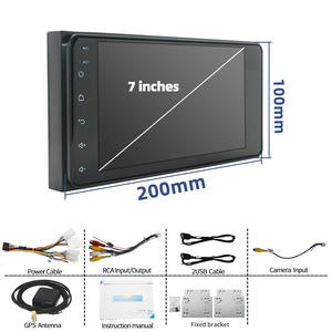 Reproductor de DVD para Auto, Estéreo con GPS Integrado, USB, DSP, Wifi, Micrófono, <span class=keywords><strong>Radio</strong></span> para Auto de 7 Pulgadas para Corolla, <span class=keywords><strong>Radio</strong></span> para Auto Android Toyota con <span class=keywords><strong>Bluetooth</strong></span> - Product Image 6